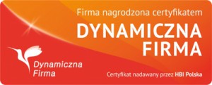 Certyfikat Dynamiczna Firma