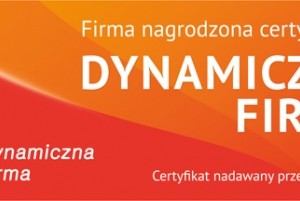 certyfikat Dynamiczna Firma