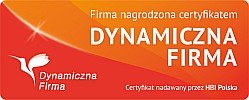 Certyfikat Dynamiczna Firma