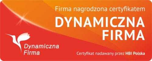 certyfikat Dynamiczna Firma